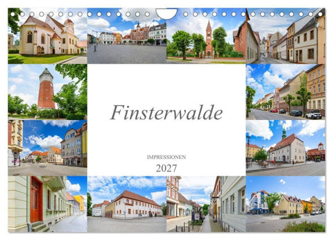 Finsterwalde Impressionen (Wandkalender 2027 DIN A4 quer), CALVENDO Monatskalender