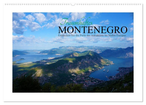Traumhaftes Montenegro - Entdecken Sie die Perle der Adria im Süden Europas (Wandkalender 2027 DIN A2 quer), CALVENDO Monatskalender