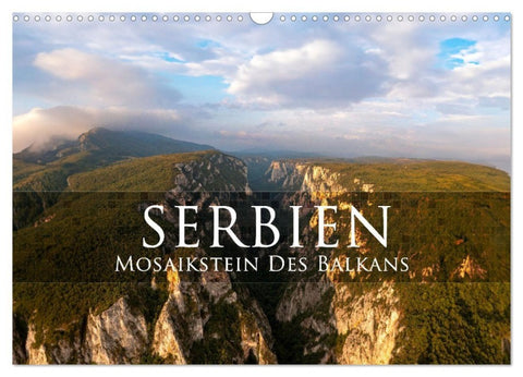 Serbien - Mosaikstein des Balkans (Wandkalender 2027 DIN A3 quer), CALVENDO Monatskalender