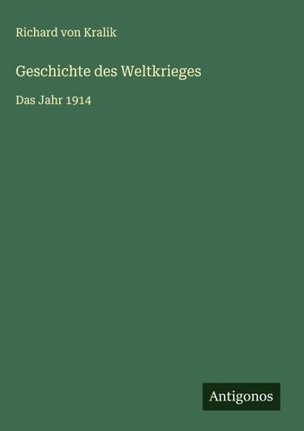 Geschichte des Weltkrieges