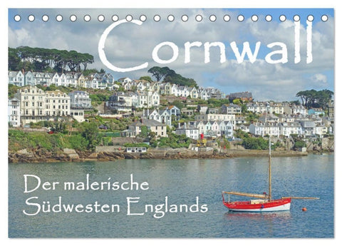 Cornwall. Der malerische Südwesten Englands (Tischkalender 2027 DIN A5 quer), CALVENDO Monatskalender