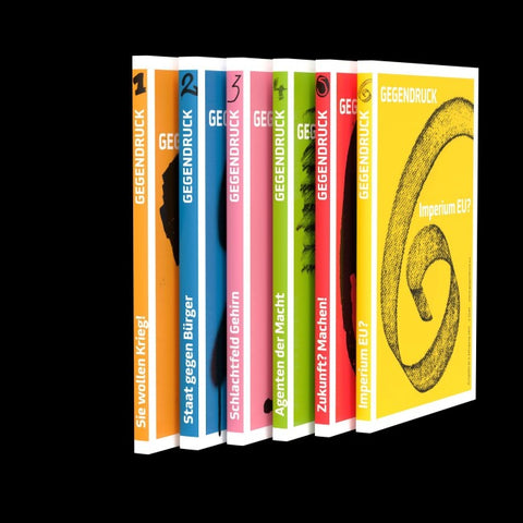 Gegendruck. Ausgaben 1 - 6 im Bundle