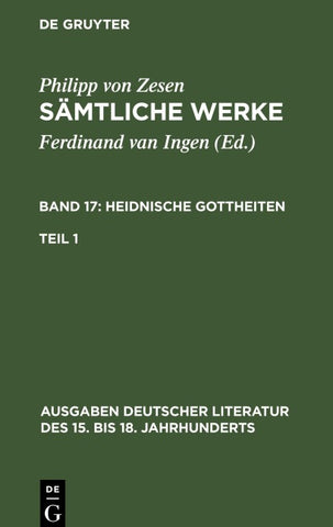 Die Heidnischen Gottheiten. Erster Teil