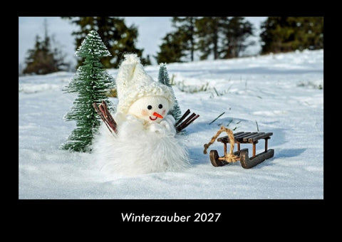 Winterzauber 2027 Fotokalender DIN A3