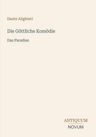 Die Göttliche Komödie