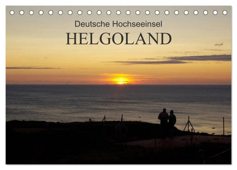 Deutsche Hochseeinsel Helgoland (Tischkalender 2027 DIN A5 quer), CALVENDO Monatskalender