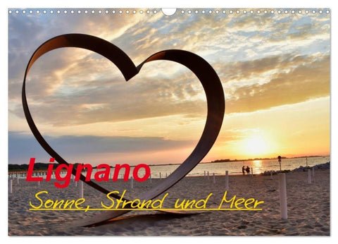 Lignano - Sonne, Strand und Meer (Wandkalender 2027 DIN A3 quer), CALVENDO Monatskalender