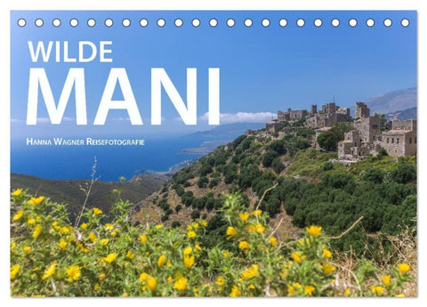 WIlde Mani (Tischkalender 2027 DIN A5 quer), CALVENDO Monatskalender