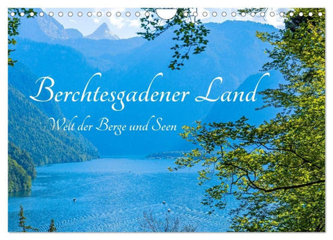 Berchtesgadener Land - Welt der Berge und Seen (Wandkalender 2027 DIN A4 quer), CALVENDO Monatskalender