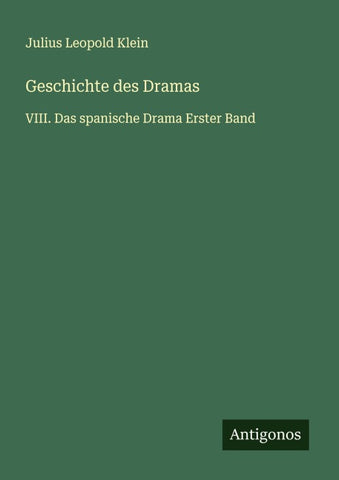 Geschichte des Dramas