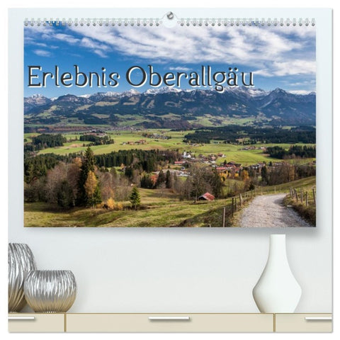 Erlebnis Oberallgäu (hochwertiger Premium Wandkalender 2026 DIN A2 quer), Kunstdruck in Hochglanz