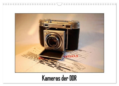Kameras der DDR (Wandkalender 2027 DIN A3 quer), CALVENDO Monatskalender