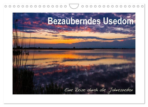 Bezauberndes Usedom (Wandkalender 2027 DIN A4 quer), CALVENDO Monatskalender