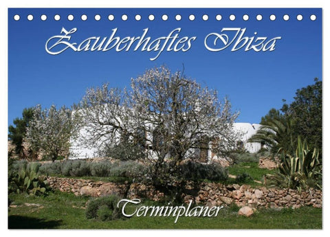 Zauberhaftes Ibiza - Terminplaner (Tischkalender 2027 DIN A5 quer), CALVENDO Monatskalender