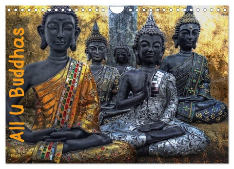 All U Buddhas (Wandkalender 2027 DIN A4 quer), CALVENDO Monatskalender