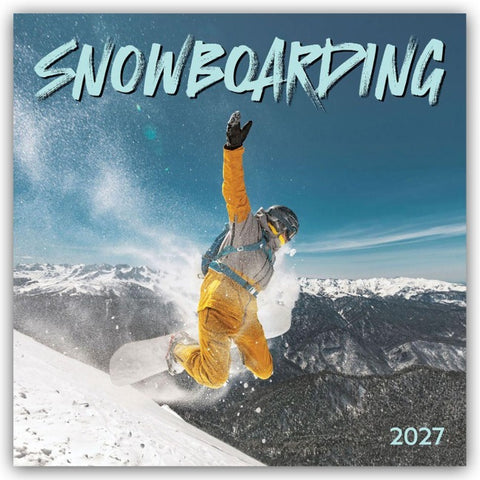 Snowboarding 2027 – 16-Monatskalender