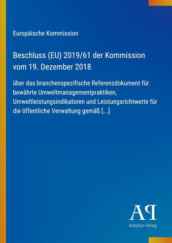 Beschluss (EU) 2019/61 der Kommission vom 19. Dezember 2018