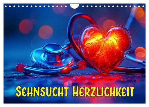 Sehnsucht Herzlichkeit (Wandkalender 2027 DIN A4 quer), CALVENDO Monatskalender