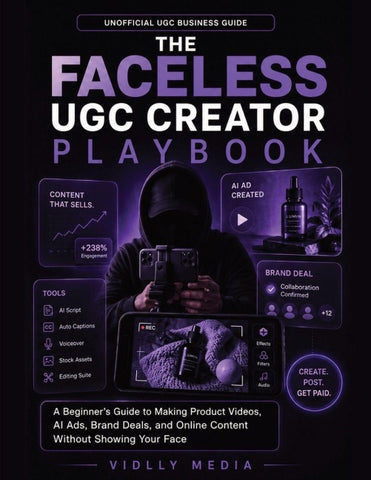 The Faceless UGC Creator Playbook