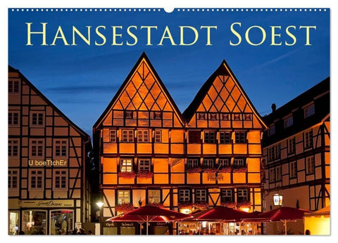 Hansestadt Soest (Wandkalender 2027 DIN A2 quer), CALVENDO Monatskalender