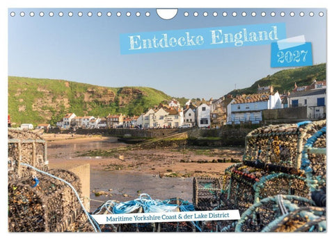 Entdecke England (Wandkalender 2027 DIN A4 quer), CALVENDO Monatskalender