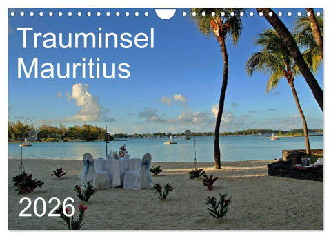 Trauminsel Mauritius (Wandkalender 2026 DIN A4 quer), CALVENDO Monatskalender