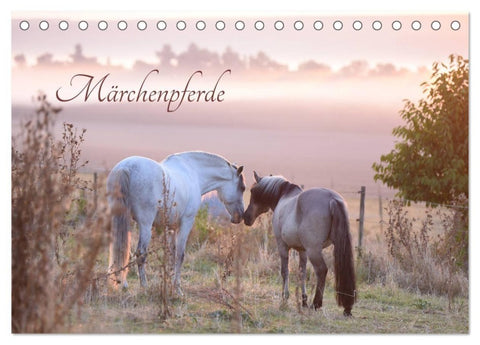 Märchenpferde (Tischkalender 2027 DIN A5 quer), CALVENDO Monatskalender