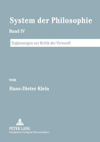 System der Philosophie