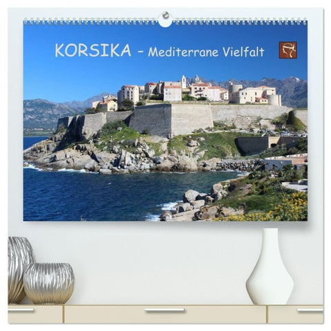 Korsika - Mediterrane Vielfalt (hochwertiger Premium Wandkalender 2027 DIN A2 quer), Kunstdruck in Hochglanz