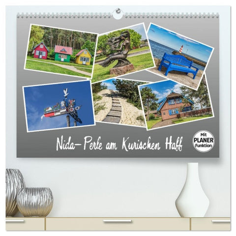 Nida - Perle am Kurischen Haff (hochwertiger Premium Wandkalender 2026 DIN A2 quer), Kunstdruck in Hochglanz