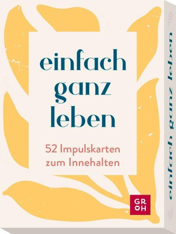 Kartenset: einfach ganz leben