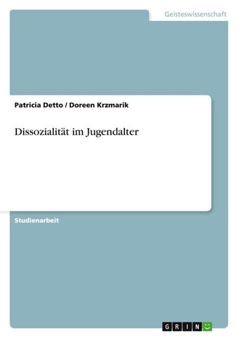 Dissozialität im Jugendalter