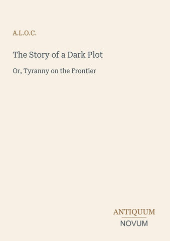 The Story of a Dark Plot