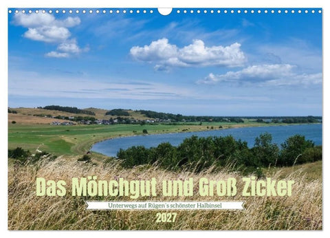 Das Mönchgut und Groß Zicker (Wandkalender 2027 DIN A3 quer), CALVENDO Monatskalender