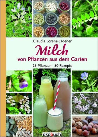 Milch von Pflanzen aus dem Garten
