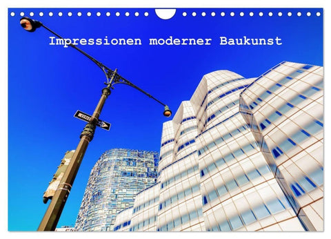 Impressionen moderner Baukunst (Wandkalender 2027 DIN A4 quer), CALVENDO Monatskalender