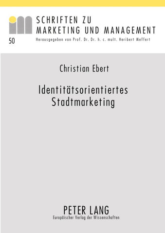 Identitätsorientiertes Stadtmarketing