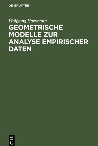 Geometrische Modelle zur Analyse empirischer Daten