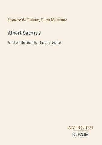 Albert Savarus