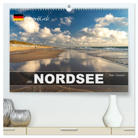 Meerblick - die Nordsee (hochwertiger Premium Wandkalender 2027 DIN A2 quer), Kunstdruck in Hochglanz