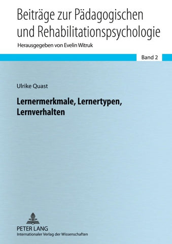 Lernermerkmale, Lernertypen, Lernverhalten