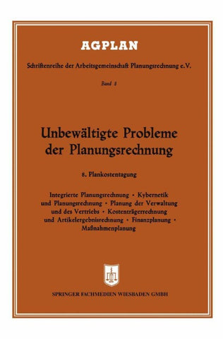 Unbewältigte Probleme der Planungsrechnung