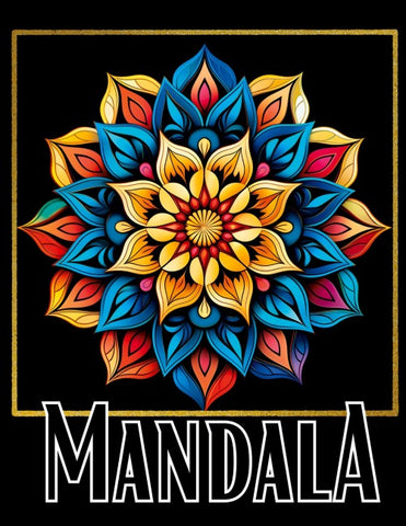 Mandala Malbuch „Black“