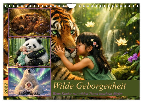 Wilde Geborgenheit (Wandkalender 2027 DIN A4 quer), CALVENDO Monatskalender