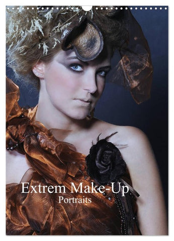 Extrem Make-Up Portraits (Wandkalender 2026 DIN A3 hoch), CALVENDO Monatskalender