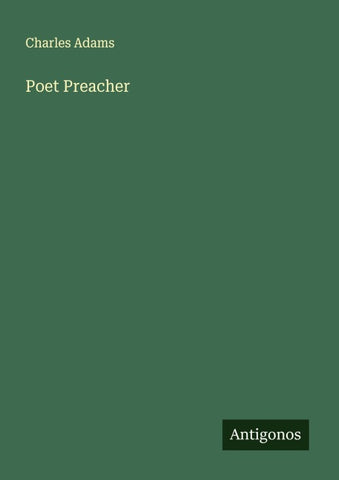 Poet Preacher