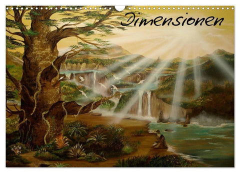 Dimensionen (Wandkalender 2026 DIN A3 quer), CALVENDO Monatskalender