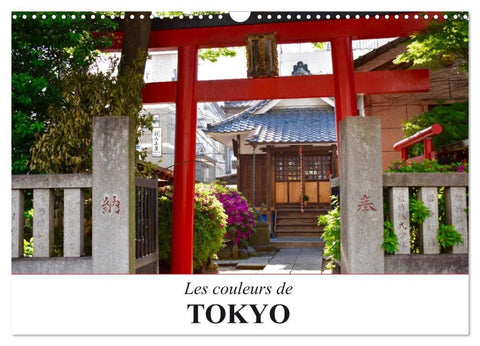 Les couleurs de Tokyo (Calendrier mural 2027 DIN A3 vertical), CALVENDO calendrier mensuel
