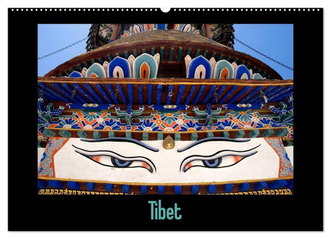 Tibet (Wandkalender 2027 DIN A2 quer), CALVENDO Monatskalender