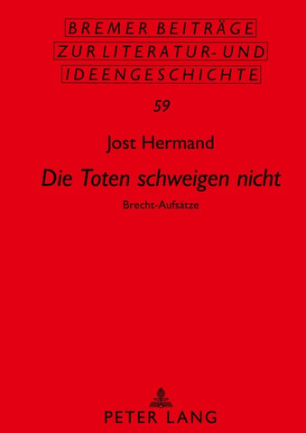 «Die Toten schweigen nicht»